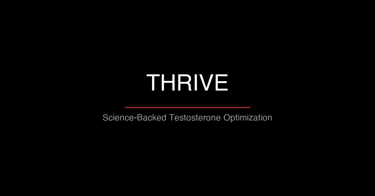 THRIVE screenshot 1